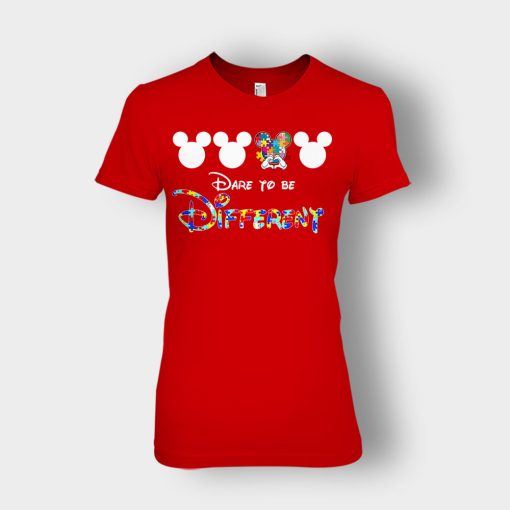 Born-To-Be-Different-Disney-Mickey-Inspired-Ladies-T-Shirt-Red