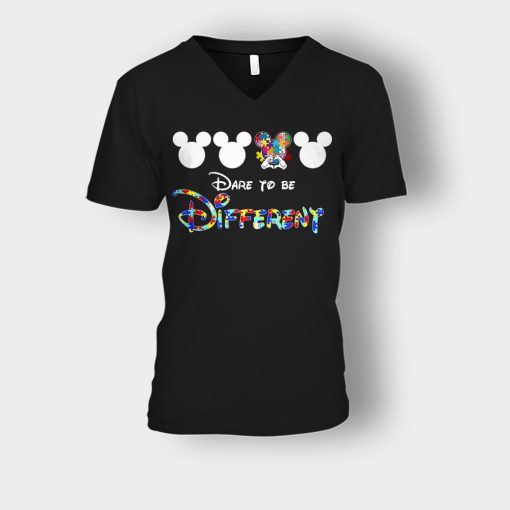 Born-To-Be-Different-Disney-Mickey-Inspired-Unisex-V-Neck-T-Shirt-Black