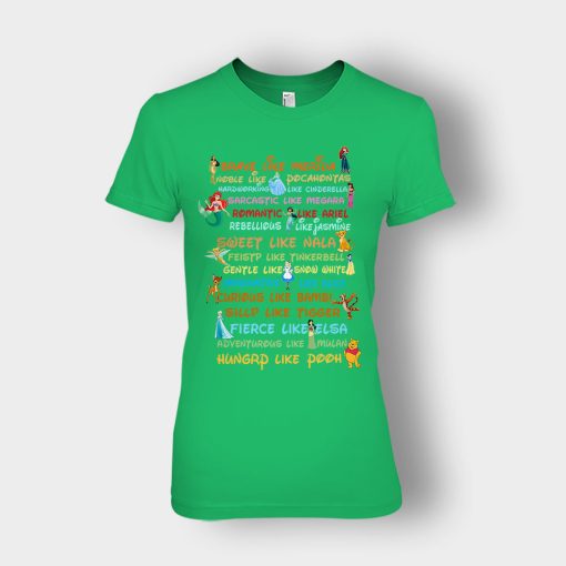Brave-Yourself-Disney-Ladies-T-Shirt-Irish-Green