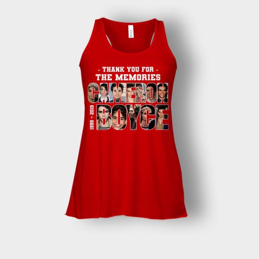 Cameron-Boyce-1999-2019-Thank-You-For-The-Memories-Bella-Womens-Flowy-Tank-Red