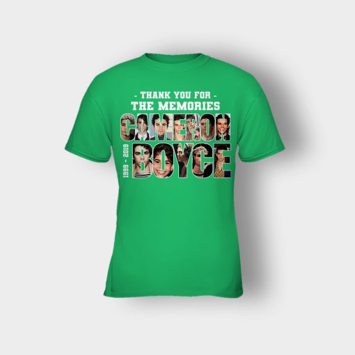 Cameron-Boyce-1999-2019-Thank-You-For-The-Memories-Kids-T-Shirt-Irish-Green