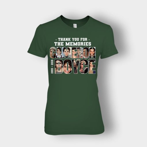 Cameron-Boyce-1999-2019-Thank-You-For-The-Memories-Ladies-T-Shirt-Forest