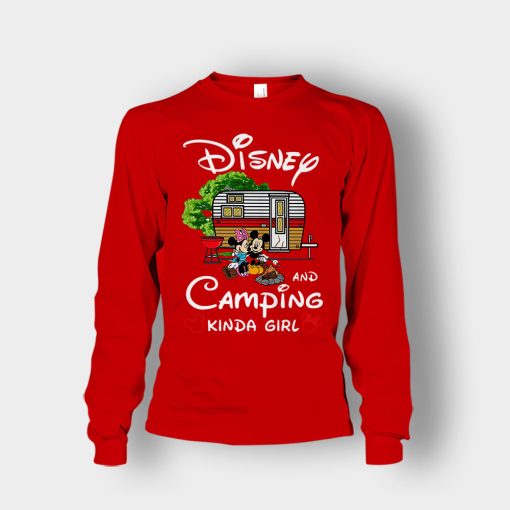 Camping-Kinda-Girl-Disney-Mickey-Inspired-Unisex-Long-Sleeve-Red