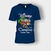 Camping-Kinda-Girl-Disney-Mickey-Inspired-Unisex-V-Neck-T-Shirt-Navy