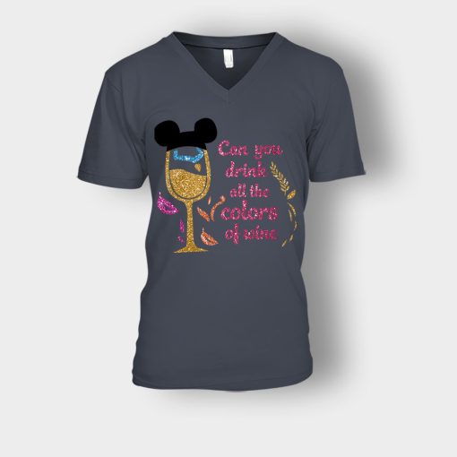Can-You-Drink-All-The-Colors-Of-The-Wine-Disney-Pocahontas-Inspired-Unisex-V-Neck-T-Shirt-Dark-Heather