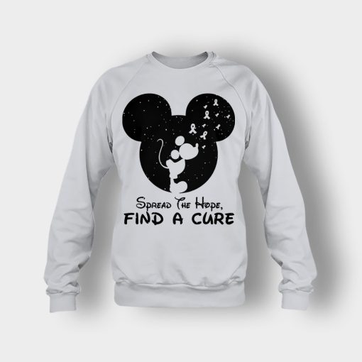 Cancer-Awareness-Spread-The-Hope-Find-A-Cure-Disney-Mickey-Inspired-Crewneck-Sweatshirt-Ash