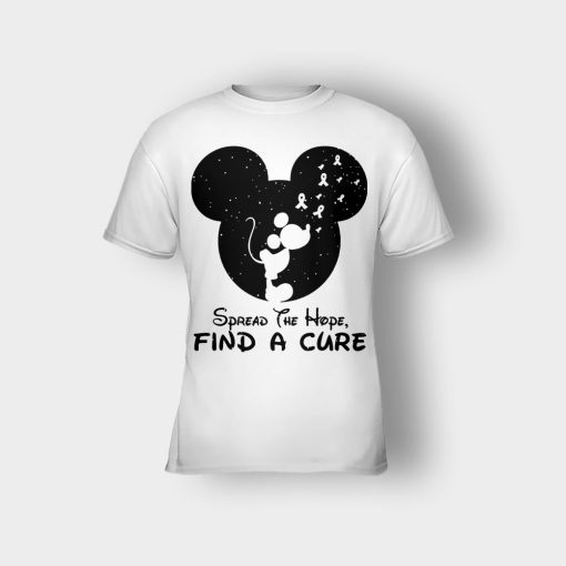 Cancer-Awareness-Spread-The-Hope-Find-A-Cure-Disney-Mickey-Inspired-Kids-T-Shirt-White