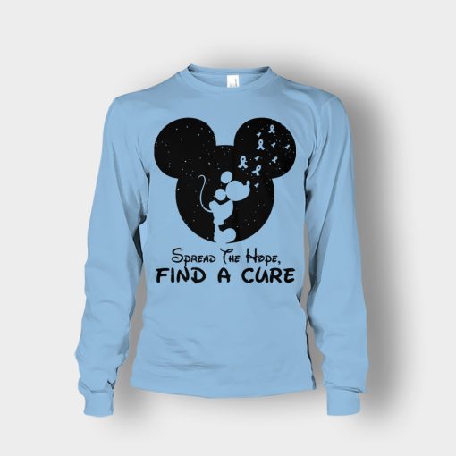 Cancer-Awareness-Spread-The-Hope-Find-A-Cure-Disney-Mickey-Inspired-Unisex-Long-Sleeve-Light-Blue