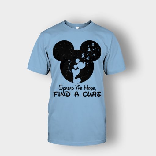 Cancer-Awareness-Spread-The-Hope-Find-A-Cure-Disney-Mickey-Inspired-Unisex-T-Shirt-Light-Blue