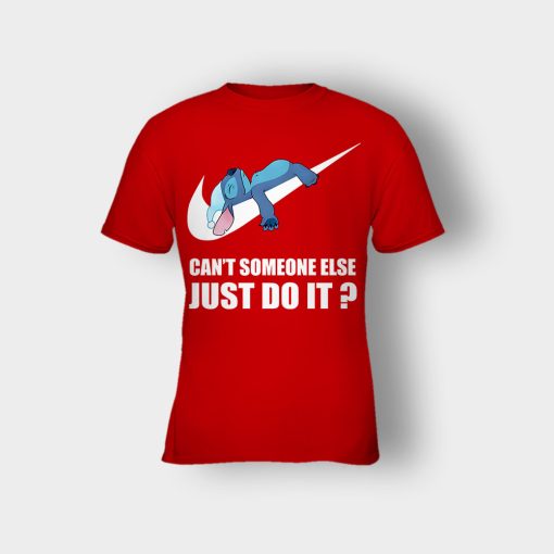 Cant-Someone-Just-Do-It-Disney-Lilo-And-Stitch-Kids-T-Shirt-Red