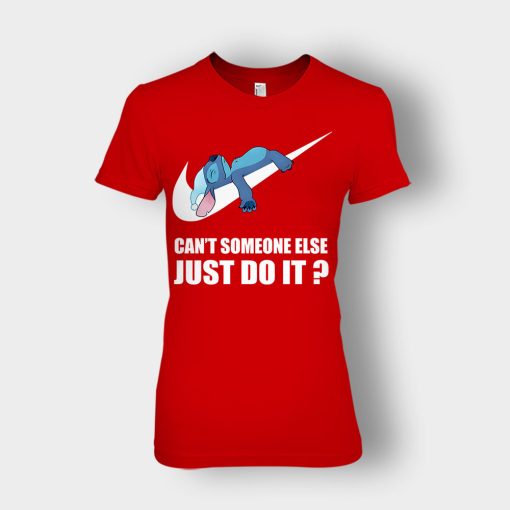 Cant-Someone-Just-Do-It-Disney-Lilo-And-Stitch-Ladies-T-Shirt-Red