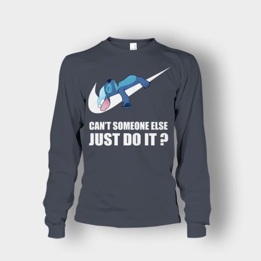 Cant-Someone-Just-Do-It-Disney-Lilo-And-Stitch-Unisex-Long-Sleeve-Dark-Heather