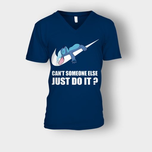 Cant-Someone-Just-Do-It-Disney-Lilo-And-Stitch-Unisex-V-Neck-T-Shirt-Navy