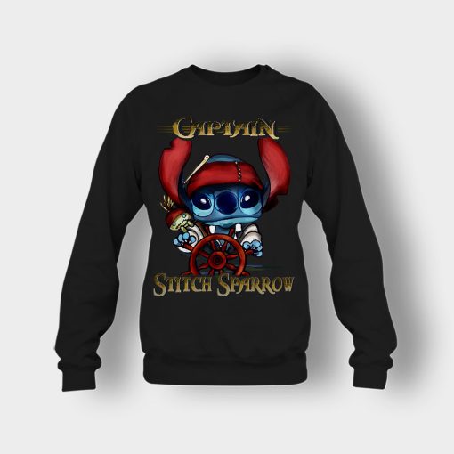 Captain-Stitch-Sparrow-Disney-Lilo-And-Stitch-Crewneck-Sweatshirt-Black