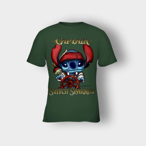 Captain-Stitch-Sparrow-Disney-Lilo-And-Stitch-Kids-T-Shirt-Forest