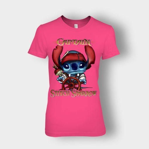 Captain-Stitch-Sparrow-Disney-Lilo-And-Stitch-Ladies-T-Shirt-Heliconia