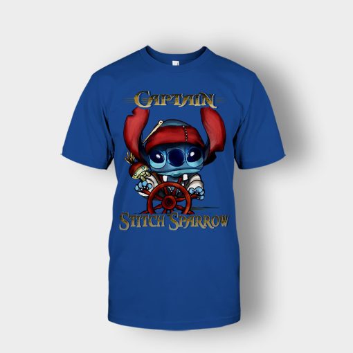 Captain-Stitch-Sparrow-Disney-Lilo-And-Stitch-Unisex-T-Shirt-Royal