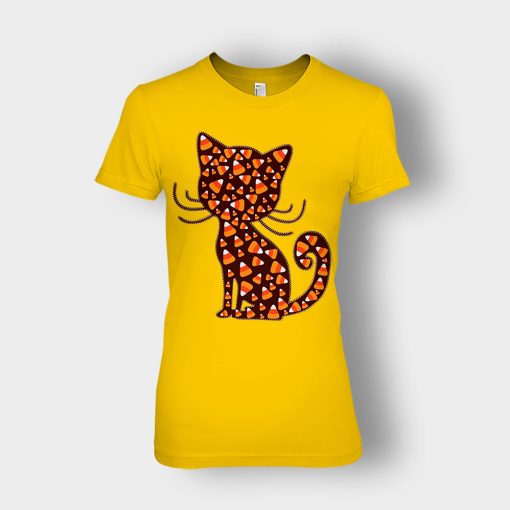 Cat-Halloween-Pumpkin-Ladies-T-Shirt-Gold