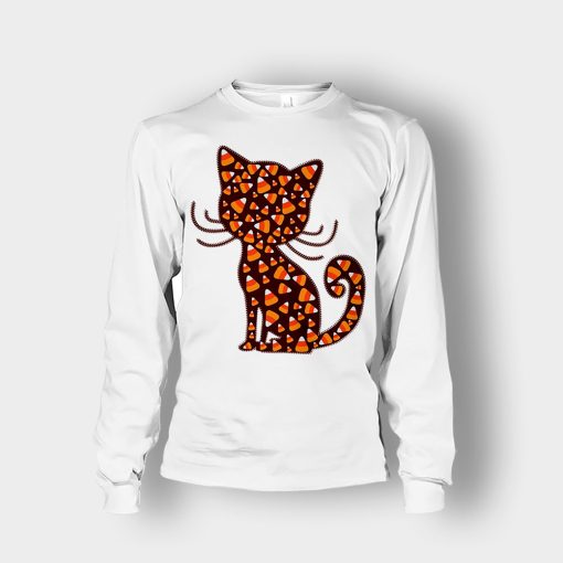Cat-Halloween-Pumpkin-Unisex-Long-Sleeve-White