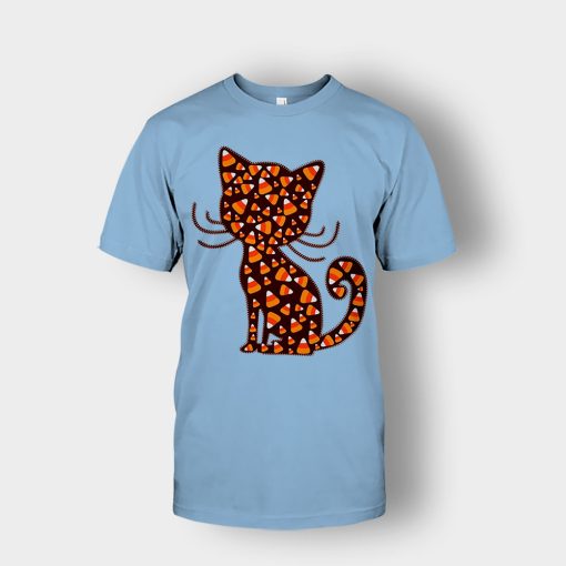 Cat-Halloween-Pumpkin-Unisex-T-Shirt-Light-Blue
