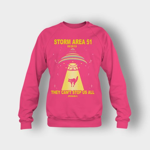 Cat-UFO-Storm-Area-51-They-Cant-Stop-All-of-Us-Crewneck-Sweatshirt-Heliconia