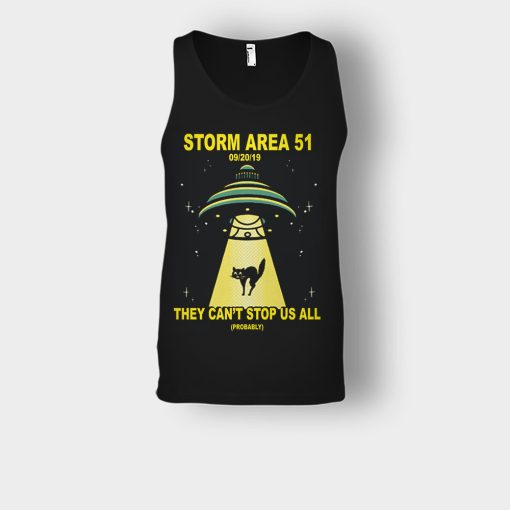 Cat-UFO-Storm-Area-51-They-Cant-Stop-All-of-Us-Unisex-Tank-Top-Black