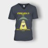 Cat-UFO-Storm-Area-51-They-Cant-Stop-All-of-Us-Unisex-V-Neck-T-Shirt-Dark-Heather