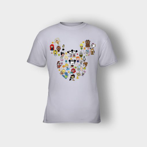 Characters-All-In-One-Disney-Mickey-Inspired-Kids-T-Shirt-Sport-Grey