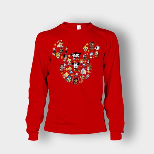 Characters-All-In-One-Disney-Mickey-Inspired-Unisex-Long-Sleeve-Red