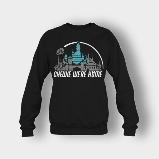 Chewie-Were-Home-Disney-Mickey-Inspired-Crewneck-Sweatshirt-Black