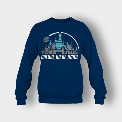 Chewie-Were-Home-Disney-Mickey-Inspired-Crewneck-Sweatshirt-Navy