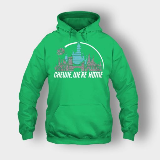 Chewie-Were-Home-Disney-Mickey-Inspired-Unisex-Hoodie-Irish-Green