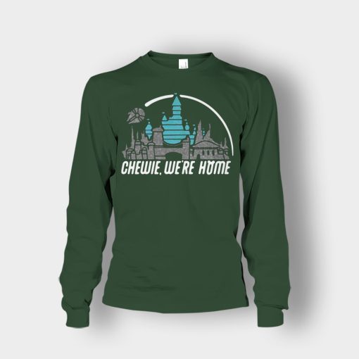 Chewie-Were-Home-Disney-Mickey-Inspired-Unisex-Long-Sleeve-Forest