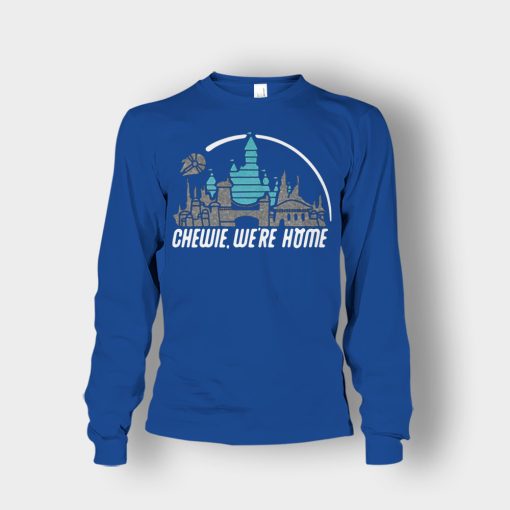 Chewie-Were-Home-Disney-Mickey-Inspired-Unisex-Long-Sleeve-Royal
