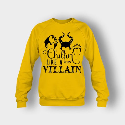 Chilling-Like-A-Disney-Villian-Crewneck-Sweatshirt-Gold