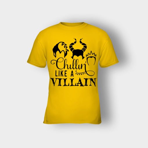Chilling-Like-A-Disney-Villian-Kids-T-Shirt-Gold