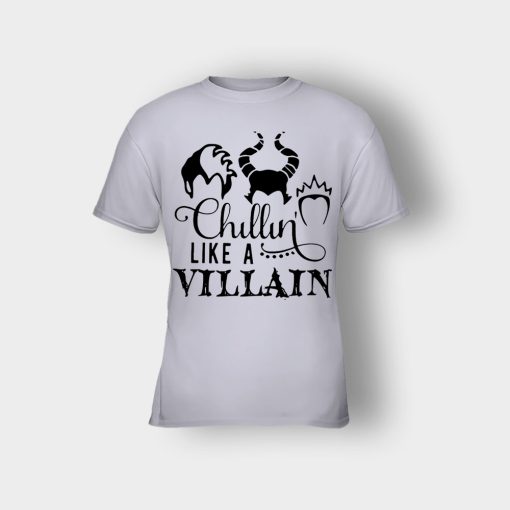 Chilling-Like-A-Disney-Villian-Kids-T-Shirt-Sport-Grey