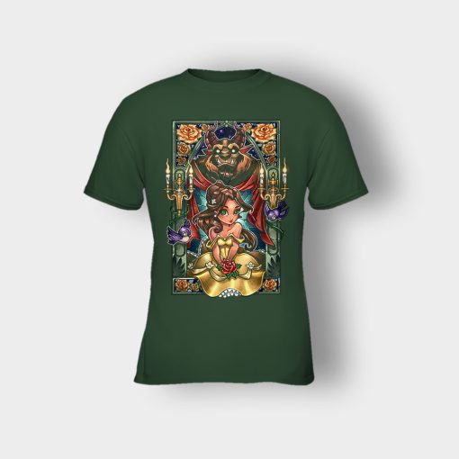 Ciao-Bella-Disney-Beauty-And-The-Beast-Kids-T-Shirt-Forest