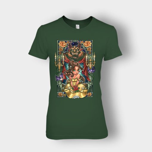 Ciao-Bella-Disney-Beauty-And-The-Beast-Ladies-T-Shirt-Forest