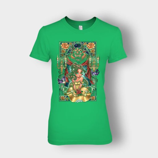 Ciao-Bella-Disney-Beauty-And-The-Beast-Ladies-T-Shirt-Irish-Green