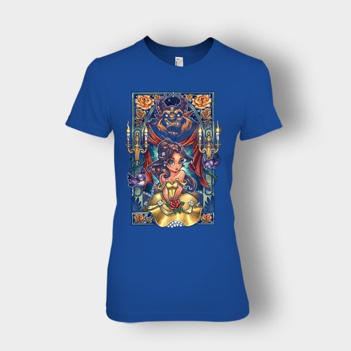 Ciao-Bella-Disney-Beauty-And-The-Beast-Ladies-T-Shirt-Royal