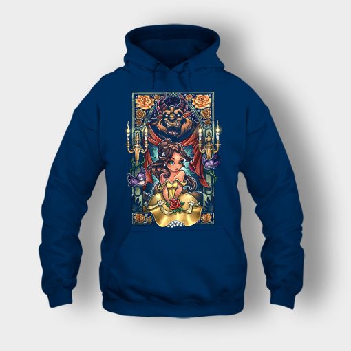 Ciao-Bella-Disney-Beauty-And-The-Beast-Unisex-Hoodie-Navy
