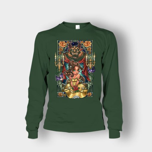 Ciao-Bella-Disney-Beauty-And-The-Beast-Unisex-Long-Sleeve-Forest