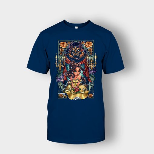 Ciao-Bella-Disney-Beauty-And-The-Beast-Unisex-T-Shirt-Navy
