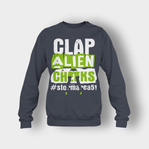 Clap-Alien-Cheeks-Storm-Area-51-Crewneck-Sweatshirt-Dark-Heather
