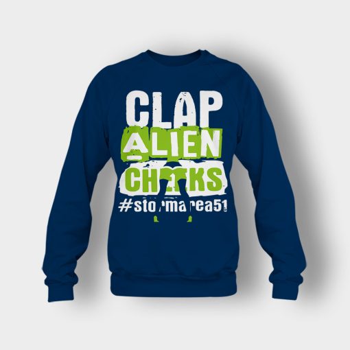 Clap-Alien-Cheeks-Storm-Area-51-Crewneck-Sweatshirt-Navy