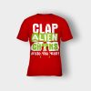 Clap-Alien-Cheeks-Storm-Area-51-Kids-T-Shirt-Red