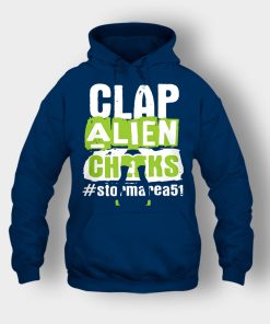 Clap-Alien-Cheeks-Storm-Area-51-Unisex-Hoodie-Navy