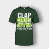Clap-Alien-Cheeks-Storm-Area-51-Unisex-T-Shirt-Forest