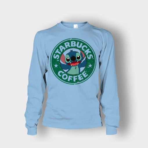 Coffee-Morning-Disney-Lilo-And-Stitch-Unisex-Long-Sleeve-Light-Blue